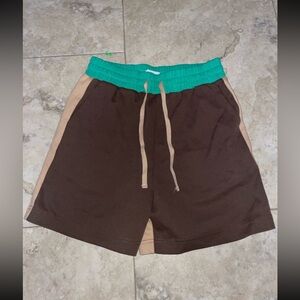 The Drop Color Block Shorts NWT XS
